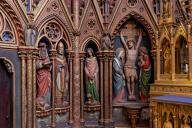 ensemble statuaire du sanctuaire, statues et groupes sculptés : personnages de l'Ancien et du Nouveau Testament