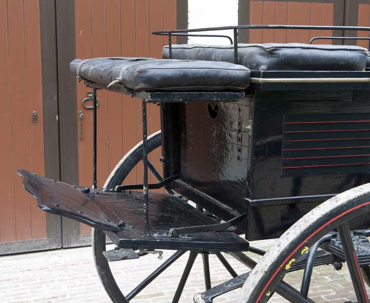 voiture hippomobile, break transformable Mühlbacher (break N°7)