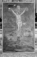 tableau d'autel : Christ en croix