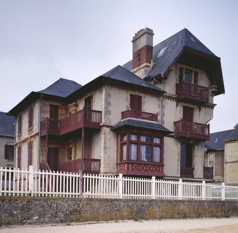 les maisons de Lion-sur-Mer