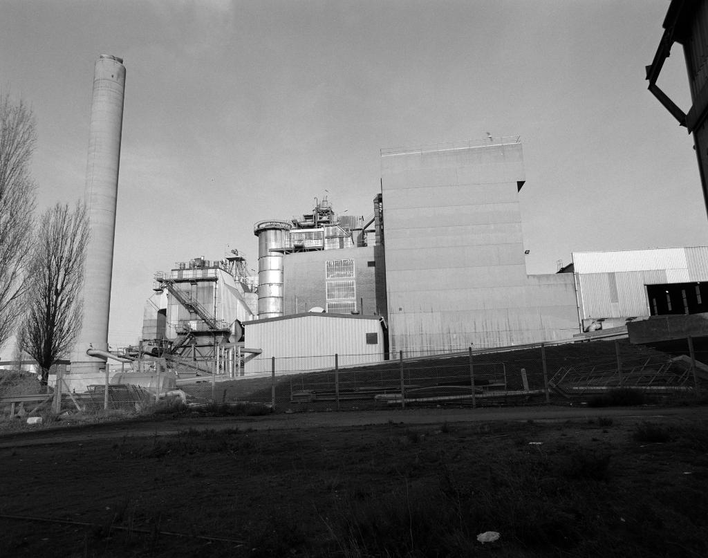 station d'incinération des déchets et d'épuration des eaux usées