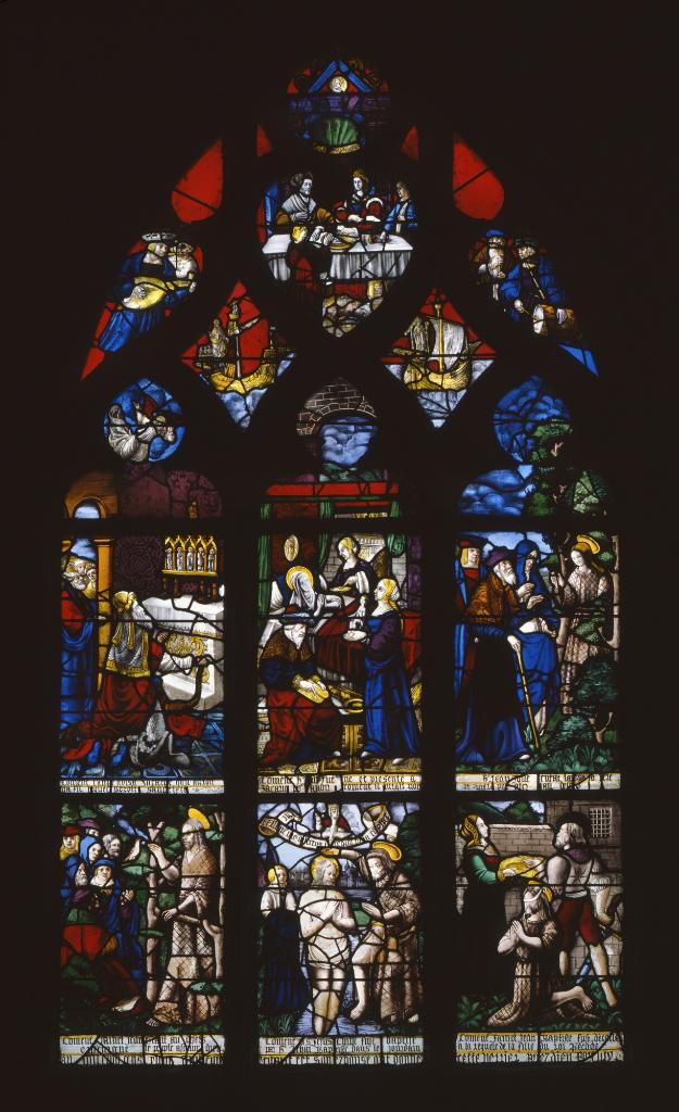 verrière, baie 8 : Saint Jean-Baptiste