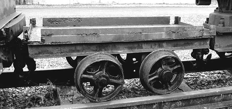 matériel de transport ferroviaire pour moteur dit Lorry plat
