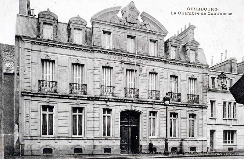 hôtel particulier dit hôtel Lemoigne puis Chambre de Commerce de Cherbourg, actuellement tribunal d'instance