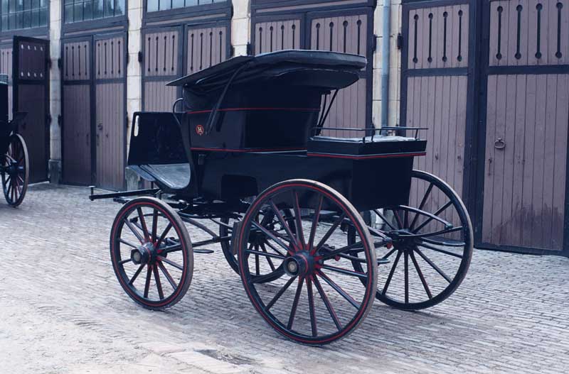 voiture hippomobile, phaéton Lelorieux