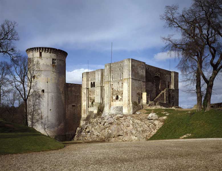 Château de Falaise : donjon et tour Talbot.