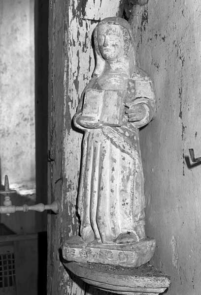 statue (statuette) : sainte