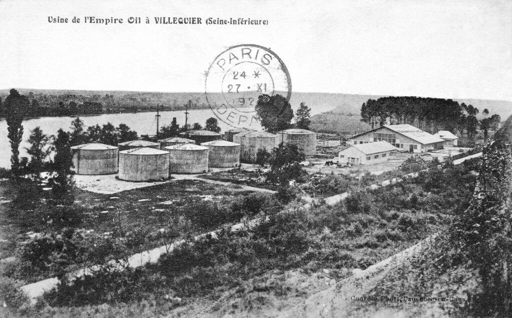 raffinerie d’huiles, de cires minérales et de vaselines pour l’industrie puis société Union Commerciale des Huiles, puis société française des pétroles, essences et naphtes, puis société française des produits du naphte, puis PEN, puis GEREX, actuellement lotissement