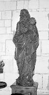 groupe sculpté, saint Joseph et l'enfant Jésus
