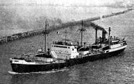bateau de charge : cargo (charbonnier) dit MATIAS COUSINO