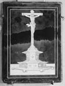peinture : Christ en croix