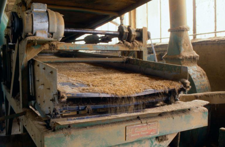 usine de teillage de lin, dite coopérative linière du Roumois puis coopérative Terre de Lin