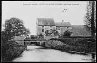 Environs de Mézidon - Ouville-la-Bien-Tournée - Le Moulin (Calvados).- Carte postale, Fillion phot., s.d., début 20e siècle. (Collection particulière Yannick Lecherbonnier, Lion-sur-Mer).