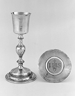 ensemble d'un calice et d'une patène n°1