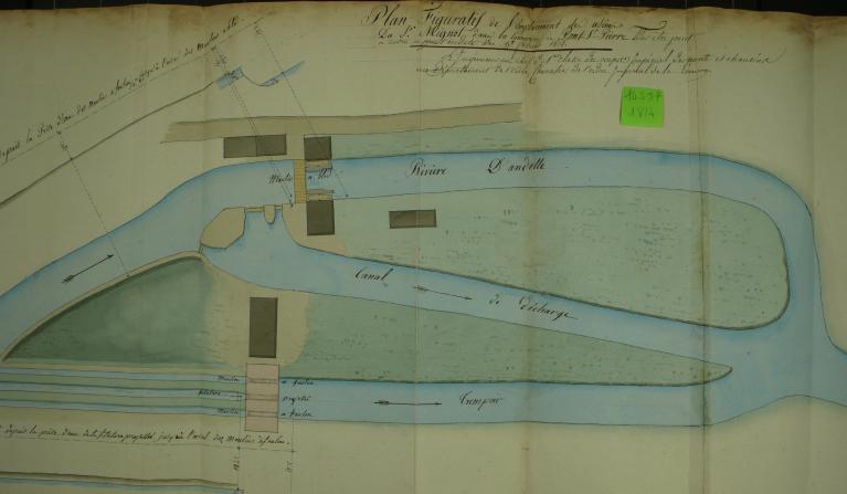 moulins à foulon et filature de laine Mignot Ainé, puis usine de baleines pour corsets Postel, puis usine des Teinturerie de l'Andelle, puis usine de pompes doseuses Dosapro puis Milton-Roy