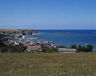 le village d'Arromanches-les-Bains