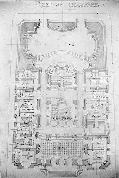 maison commune, actuellement hôtel de ville