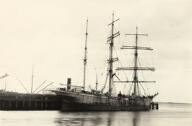 bateau de marchandises en vrac : trois mâts barque (vracquier) dit ELISABETH