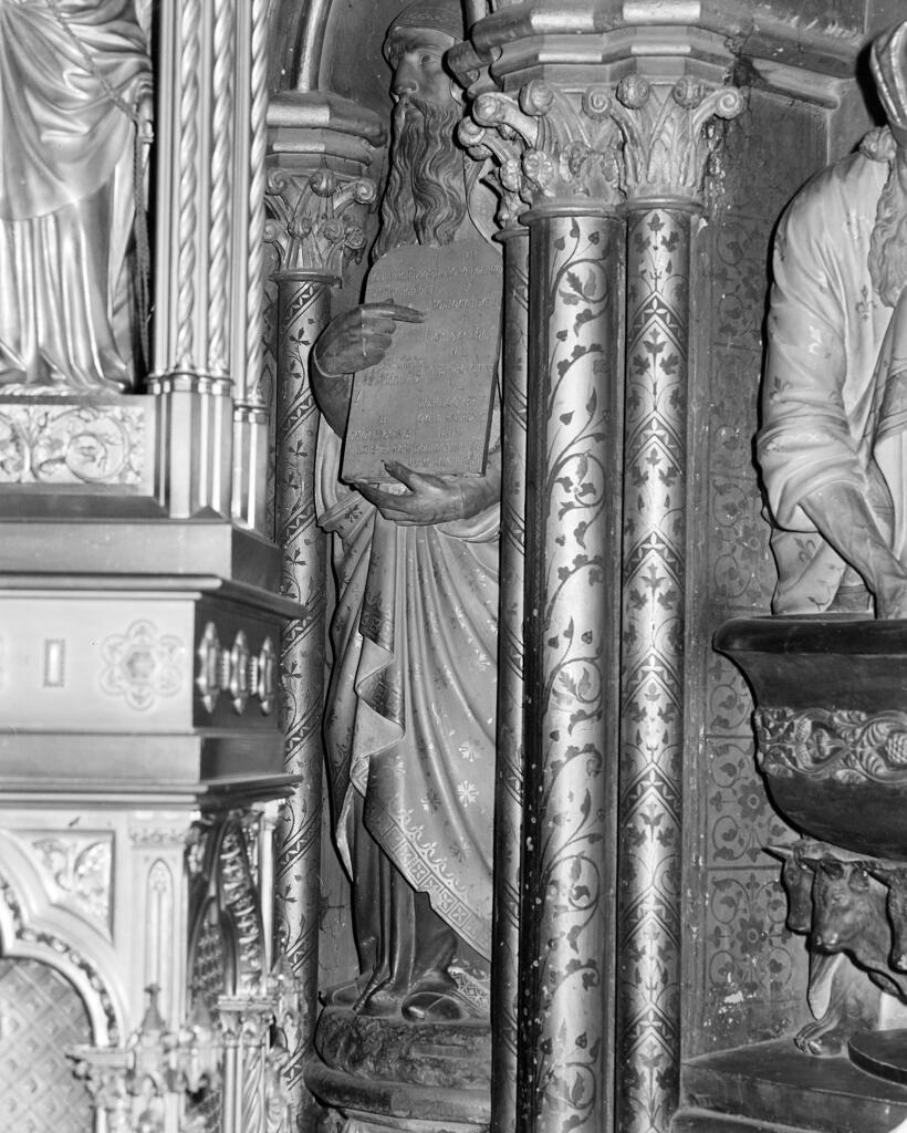 ensemble statuaire du sanctuaire, statues et groupes sculptés : personnages de l'Ancien et du Nouveau Testament