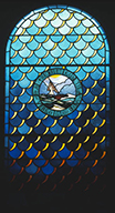 verrière (figurée, allégorique) : Protection des marins