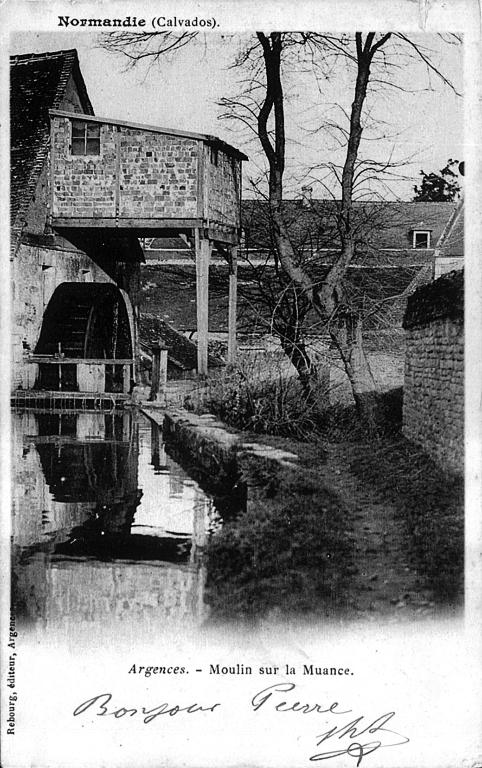 moulin à farine dit moulin de la Porte ou moulin d'Argences