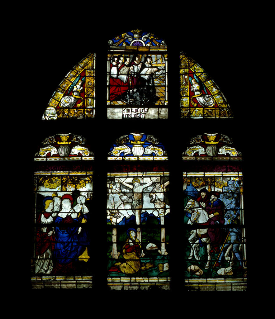 verrière : la Crucifixion (baie 12)