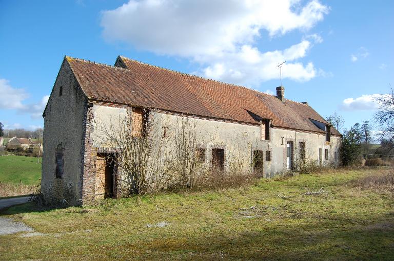 Ferme de type "bloc à terre" à la Bertaudière.