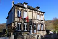 Les maisons de Rives-en-Seine (Saint-Wandrille-Rançon)