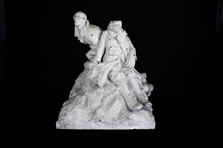 maquette de mise-aux-points du monument aux morts du Houlme