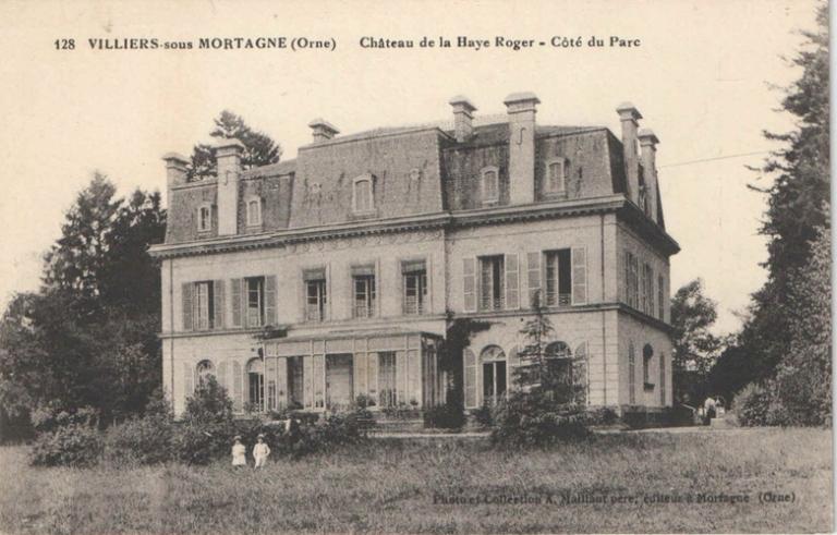 demeure dite "Château de la Haie Roger"