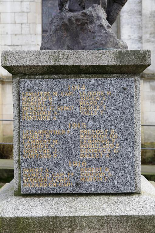 monument aux morts de la guerre de 1914-1918