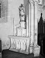 ensemble des 2 autels secondaires de la Vierge et de saint Joseph, 1 tabernacle à ailes