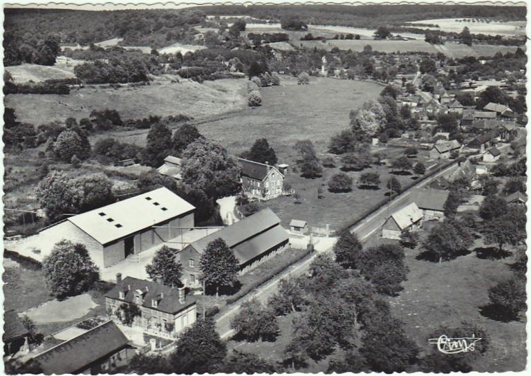 usine de préparation du lin de la coopérative de teillage de Lisors, dite linerie de Lisors