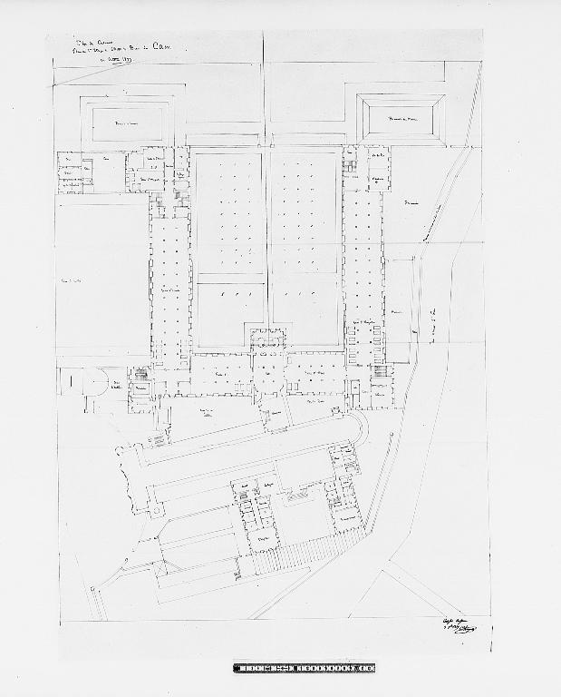 église de l'abbaye de bénédictines de la Trinité dite abbaye aux Dames, actuellement église paroissiale Saint-Gilles