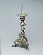 ensemble de 4 chandeliers d'autel
