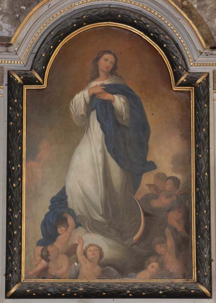 tableau d'autel : Immaculée Conception