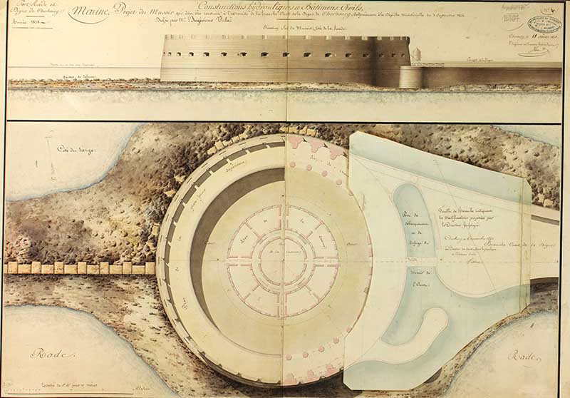 ensemble de 2 forts dits forts des musoirs