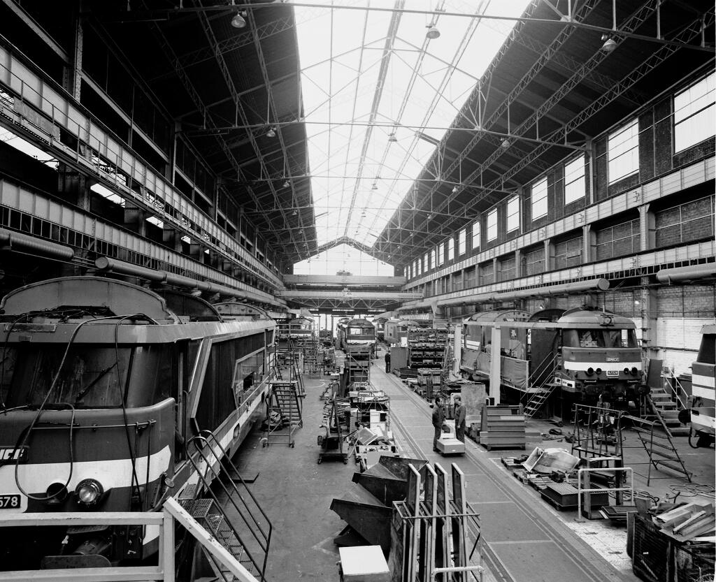 Usine de réparation et d'entretien du matériel ferroviaire, dite ateliers de Quatre-Mares