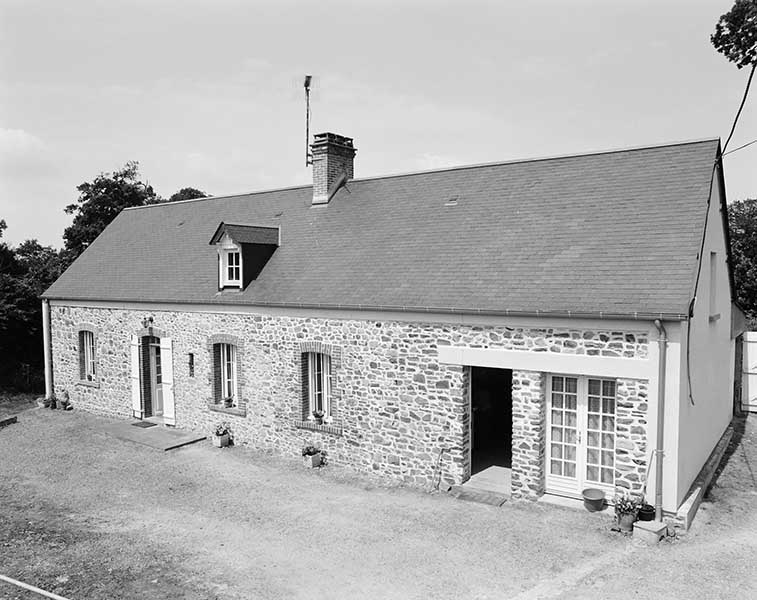 ferme, actuellement maison