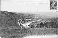 67. Environs de Condé-sur-Noireau - Panorama de Saint-Christophe, près Pont-d'Ouilly.- Carte postale, éd. H. Fortin, Condé-sur-Noireau, s.d., début 20e siècle. (AD Calvados).
