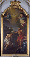 tableau d'autel : Baptême du Christ