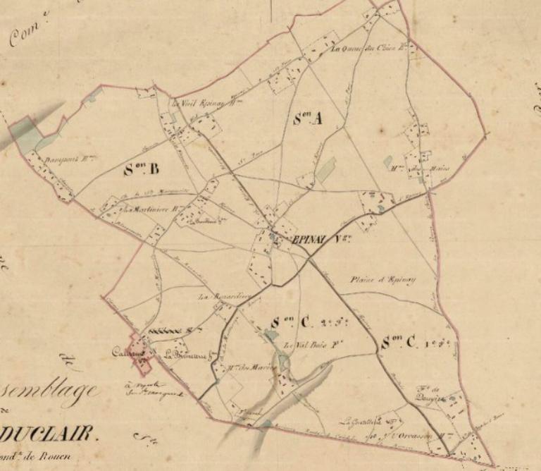 présentation de la commune d'Epinay-sur-Duclair