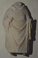 statue (torse) : évêque