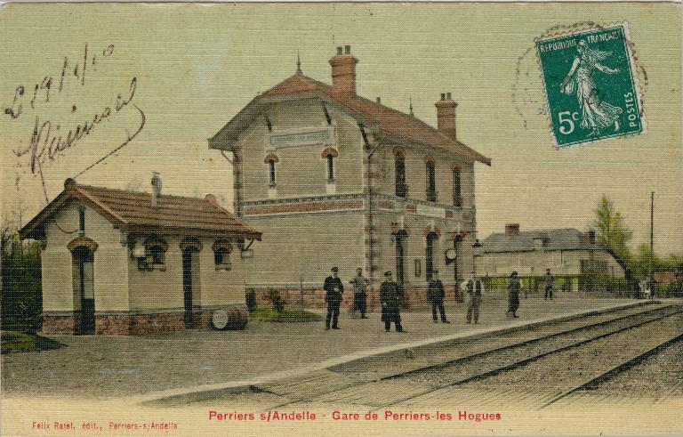 gare de Perriers-les-Hogues