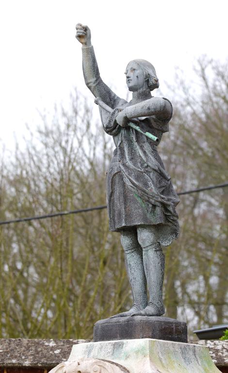 monument aux morts de la guerre de 1914-1918 : Jeanne d'Arc