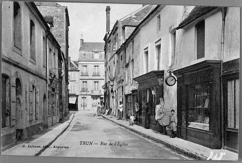 les maisons et fermes de Trun