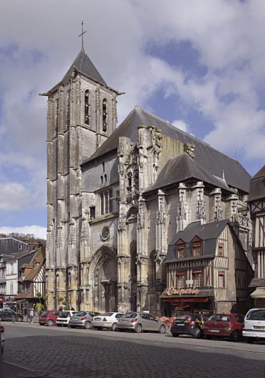 architecture religieuse, églises et couvents de Pont-Audemer