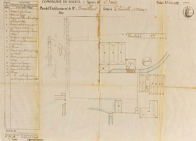 filature de coton, puis usine de petite métallurgie, actuellement usine de traitement de surface des métaux