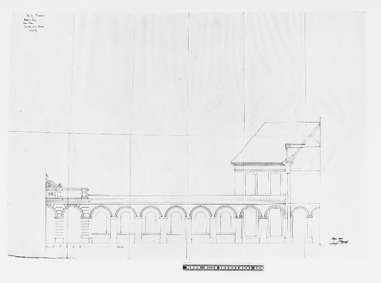 abbaye de bénédictines de la Trinité dite abbaye aux Dames, actuellement hôtel de région