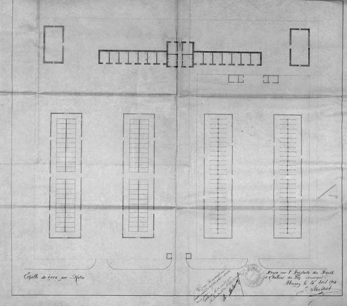 écuries, logements et magasins de fourrage dits Écuries du Bois
